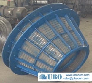Wedge Wire Screen stainless steel Centrifuge Baskets