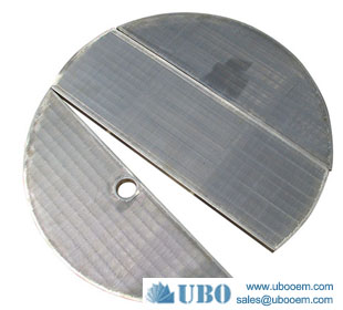High Quality Lauter Tun Wedge Wire Screen Panel Wedge Wire Screen for beer equipment