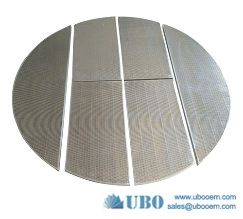 Stainless steel wedge wire mash tun lauter tun screen panel filter for malt processing