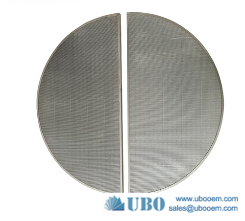 Stainless steel wedge vee wire flat lauter tun screen panel filter