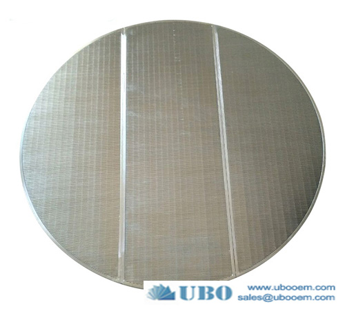 Wedge wire false bottom screen lauter tun screen for brewing systems