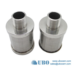 stainless steel slimline nozzle internal filters