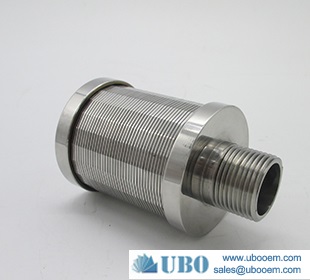Water Treatment Wedge Wire Screen Filter Nozzle