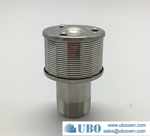Wire Johnson type filter screen nozzle used in sugar syetem