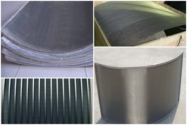 Stainless Steel Wedge wire parabolic filter for aquaculture