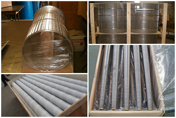 wedge wire screen for mining mineral processing