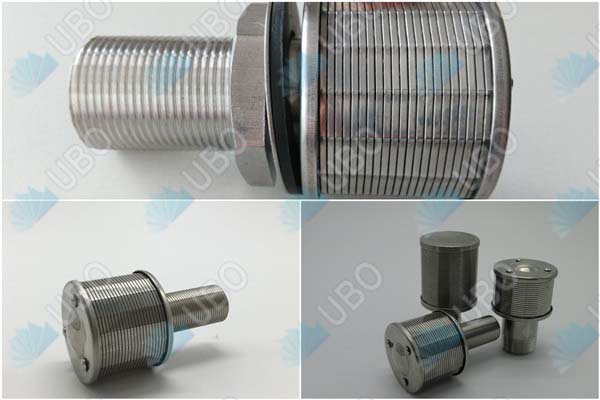 Stainless Steel<a href='http://www.ubooem.com/Wedge-Wire-Screen-1-8.html' target='_blank'> Wedge Wire Screen</a> Water Well Screen Nozzle