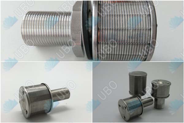 Single tube type water strainer