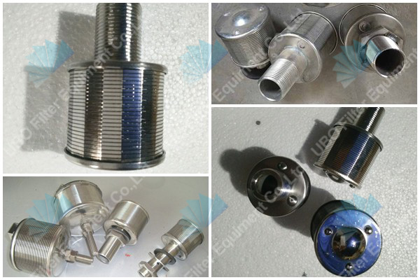 Wedge wire water strainer&nozzle