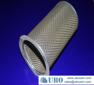 sintered wire cloth basket filter