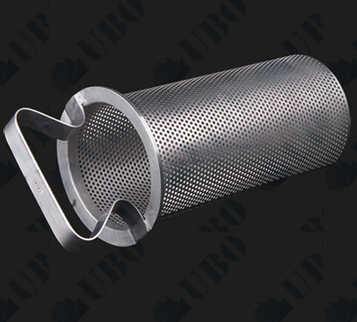 Perforated Stainless Steel Basket Strainer