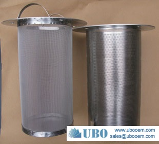 basket strainer oil filter