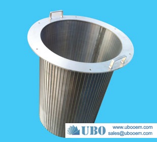 wedge wire filter basket