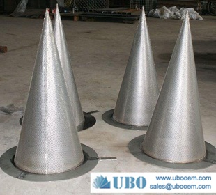 Stainless Steel Sintered Mesh Cone Filter