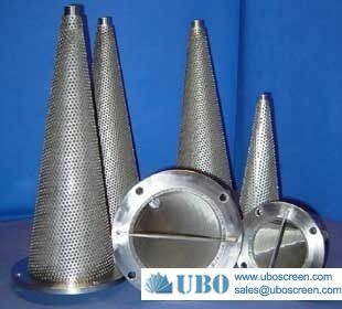 stainless steel cone strainer