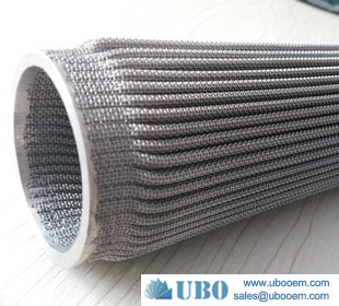 Sintered multilayer fabricated filter