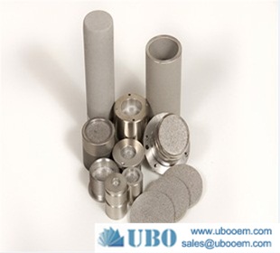 Titanium powder sintered filter cartridge