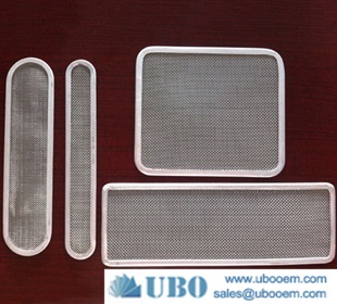 Wire mesh filter cloth packs