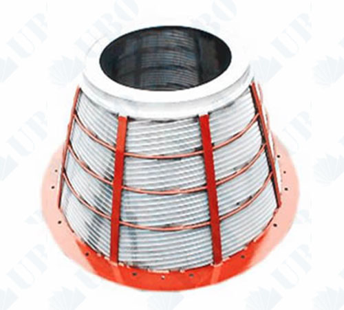 Vibratory Centrifuge Basket