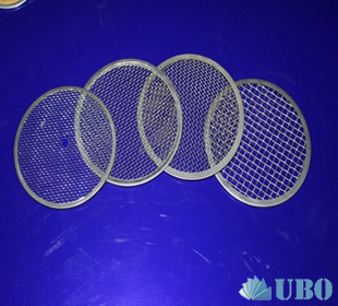 Woven mesh filter disc