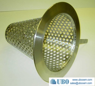 Stainless Steel Perforated Conical Strainer