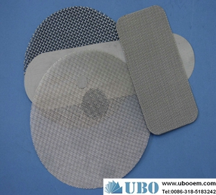 metal wire mesh filtering discs