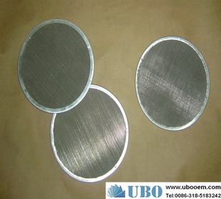 Plain Wire Mesh Filter Discs