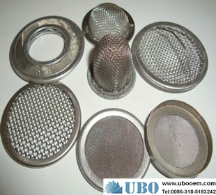 Woven mesh filter disc