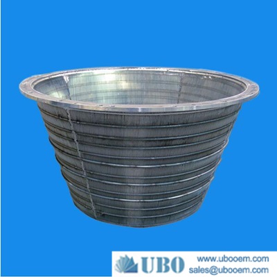 Wedge Wire Slot Pressure Screen Basket