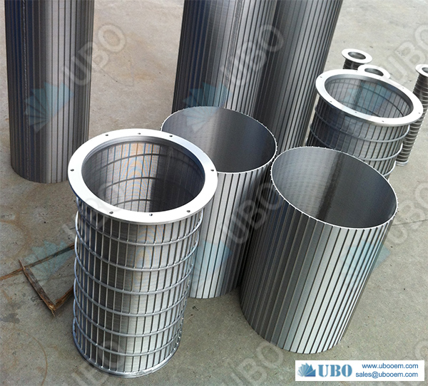 welded wedge wire mesh filter