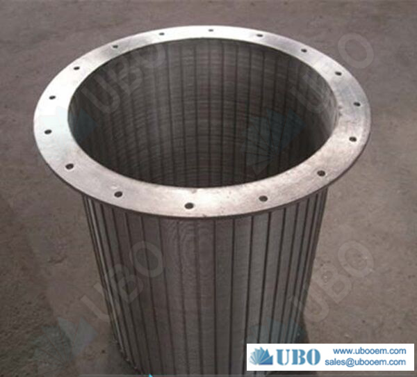 welded wedge wire mesh filter