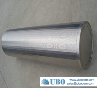 wedge wire screen for filtering