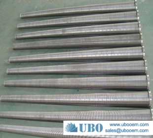 stainless steel wedge wire distributer and collector for water treatment