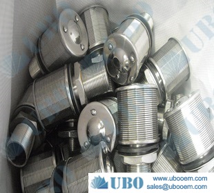 316L economical wedge wire screen nozzle chemical industry filtration