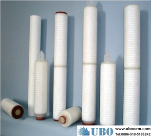 nylon Pleated filter cartridge