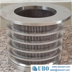 wedge wire screen for microfiltration systems