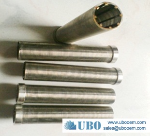 stainless steel anti-sand screen pipe for booster pump stations