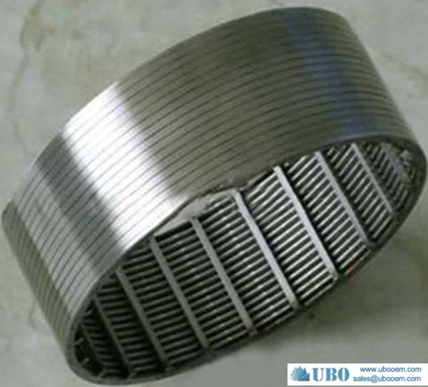 carbon steel wire wrap screen pipes for water well casing