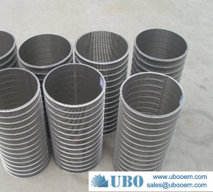 welded wedge wire mesh filter
