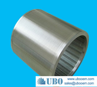 wedge wire screen for purified wanter treatment