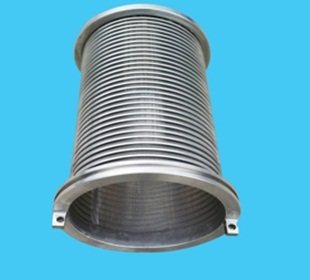 wedge wire screen for pulp