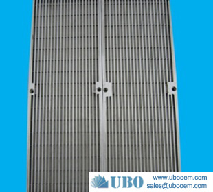 wedge screen panels