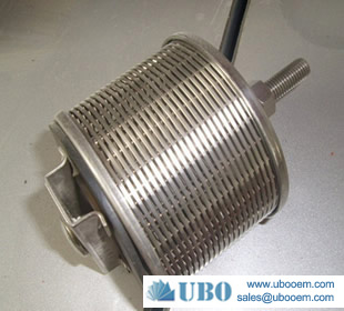 Single tube type water strainer