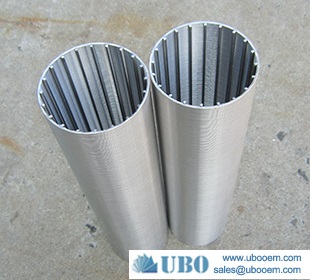 stainless steel screen Wedge Wire water drilling