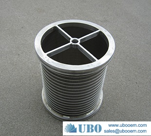 Rod Based Continuous Slot Welded Wedge Wire Screen