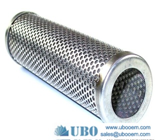 stainless steel sintered metal filter cartridge
