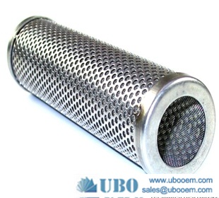 stainless steel sintered metal filter cartridge