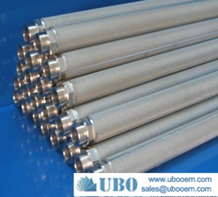 cleanable metal mesh candle type filter element