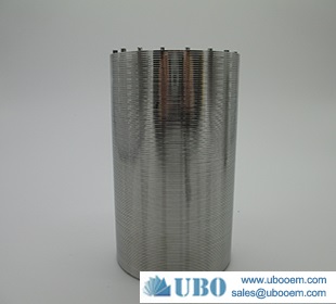 stainless steel reversed rolled slot wire wrap screen manufacturer