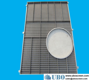 SS321 wedge wire screen be used for drying